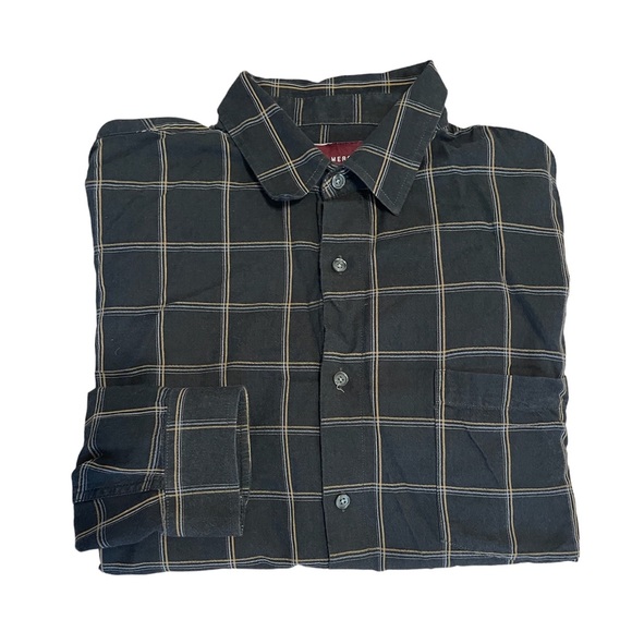 Merona Other - Merona Men's Dress Button Down Collared Shirt Size XL  GUC